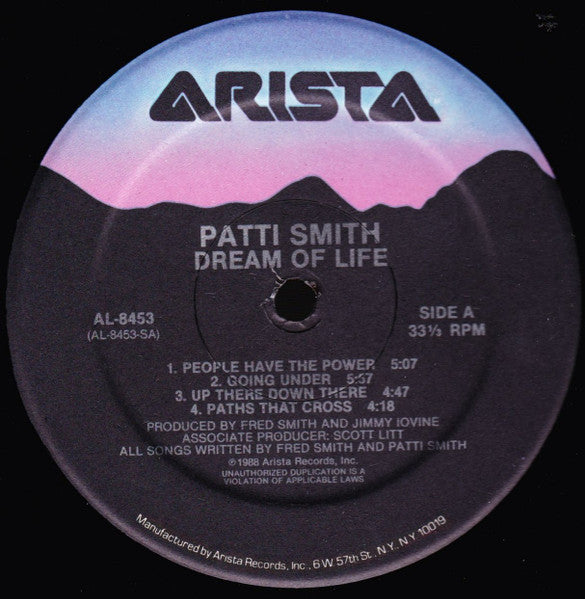 Patti Smith – Dream Of Life LP vinyl record, image 3 of 4
