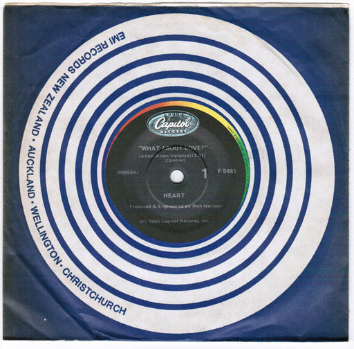 Heart – What About Love 7" vinyl record, image 1 of 2