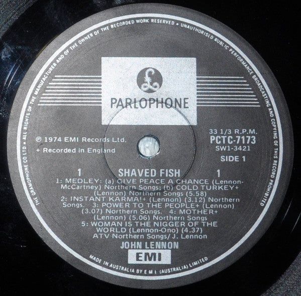 John Lennon, The Plastic Ono Band – Shaved Fish LP vinyl record, image 5 of 6