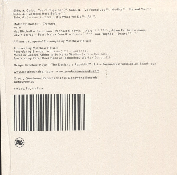 Matthew Halsall – Colour Yes (2xLP) LP vinyl record, image 2 of 8