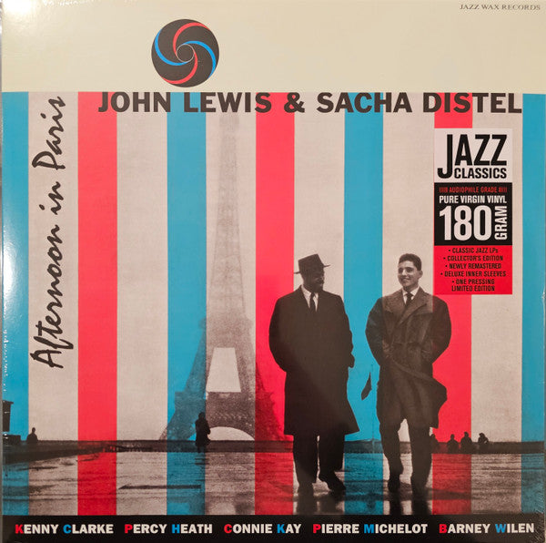 John Lewis, Sacha Distel – Afternoon In Paris LP vinyl record, image 1 of 2