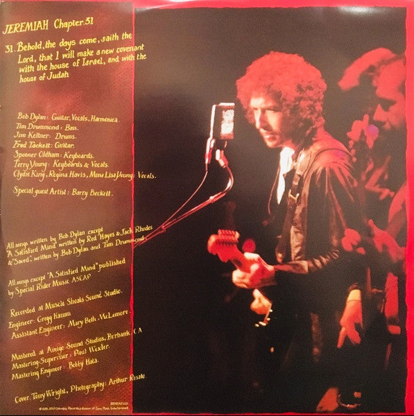 Bob Dylan – Saved LP vinyl record, image 5 of 7