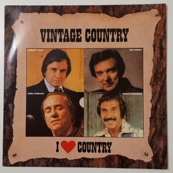 Various – I Love Country (Vintage Country) LP vinyl record, image 1 of 4
