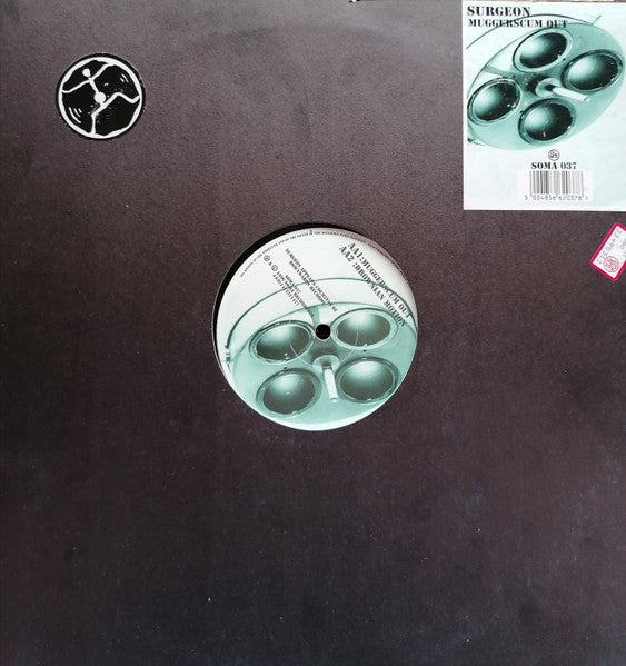 Surgeon – Muggerscum Out 12" vinyl record, image 3 of 3