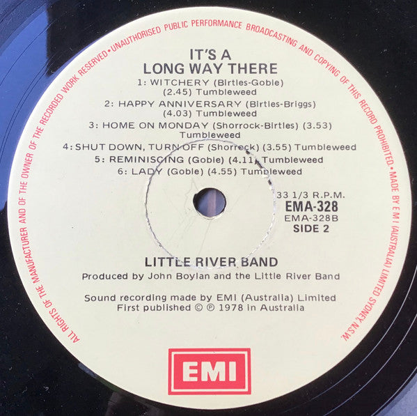 Little River Band – It's A Long Way There (Greatest Hits) LP vinyl record, image 4 of 5