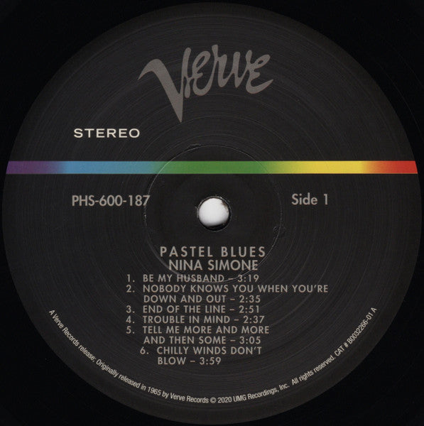 Nina Simone – Pastel Blues LP vinyl record, image 5 of 7