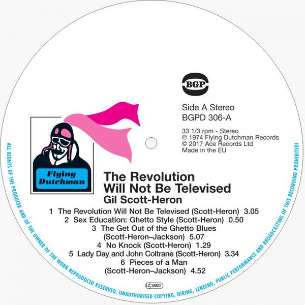 Gil Scott-Heron – The Revolution Will Not Be Televised LP vinyl record, image 3 of 6