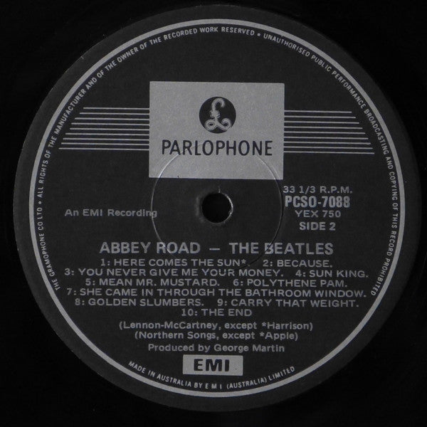 The Beatles – Abbey Road LP vinyl record, image 4 of 5