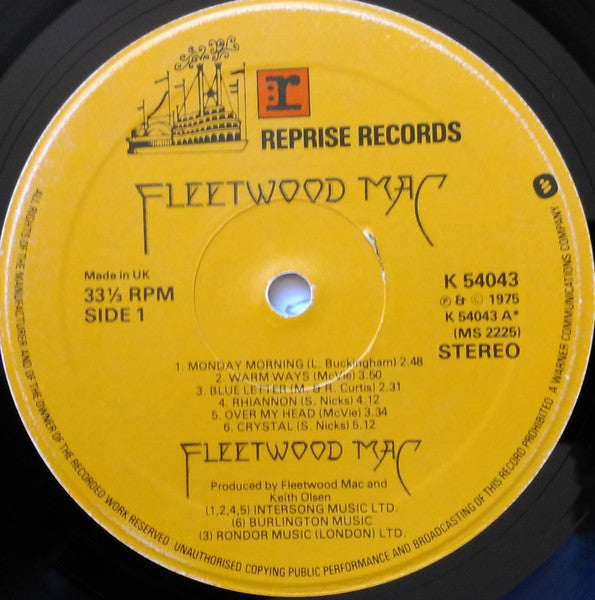 Fleetwood Mac – Fleetwood Mac LP vinyl record, image 3 of 7