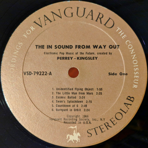 Perrey & Kingsley – The In Sound From Way Out! LP vinyl record, image 3 of 4