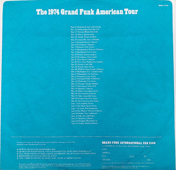 Grand Funk Railroad – Shinin' On LP vinyl record, image 4 of 10