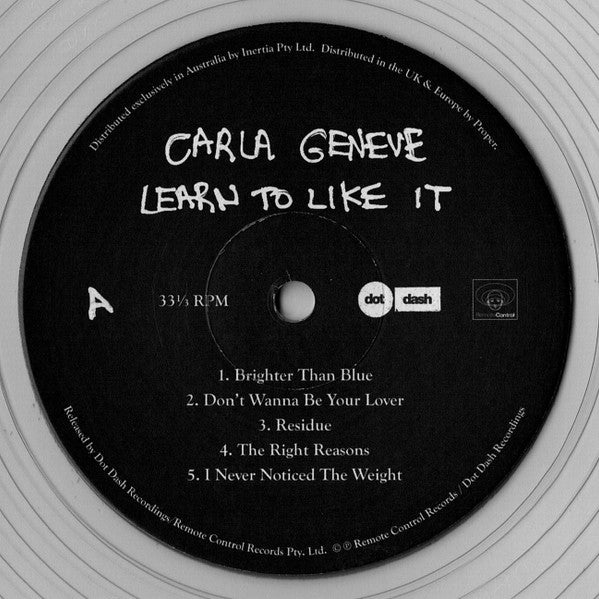 Carla Geneve – Learn To Like It LP vinyl record, image 9 of 10