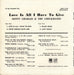 The Checkmates LTD. – Love Is All I Have To Give 7" vinyl record, image 2 of 4