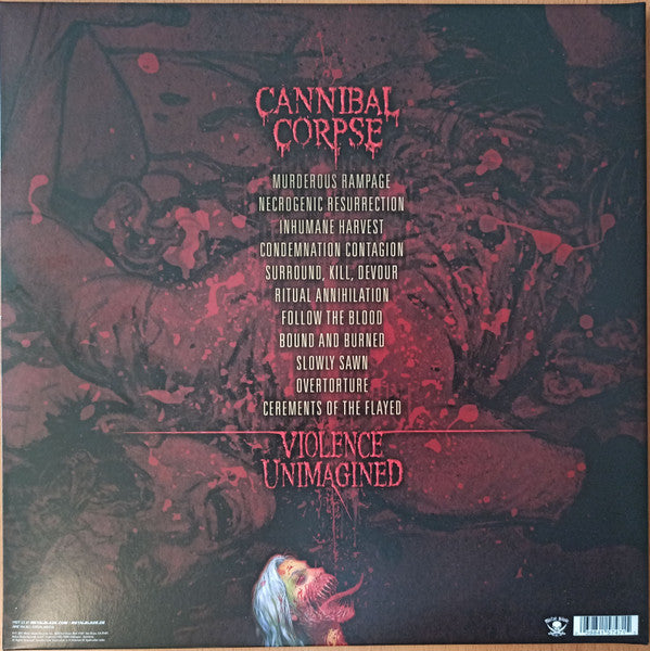 Cannibal Corpse – Violence Unimagined LP vinyl record, image 8 of 10