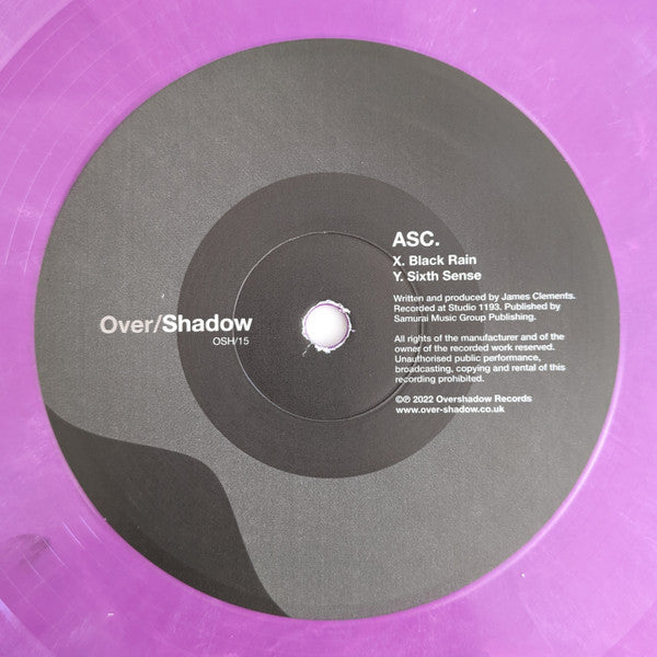 ASC – Black Rain / Sixth Sense 12" vinyl record, image 3 of 5