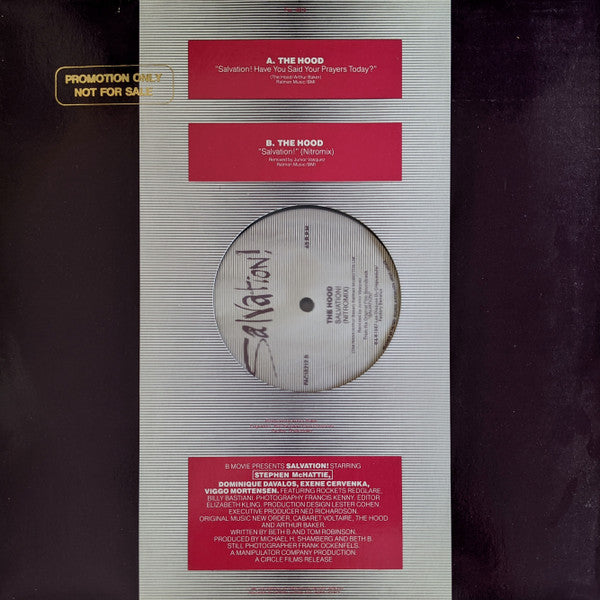 The Hood – Salvation! Have You Said Your Prayers Today? 12" vinyl record, image 3 of 5