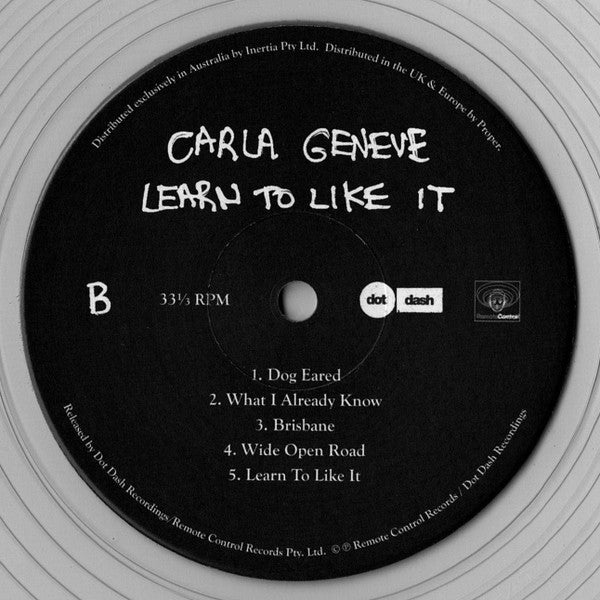 Carla Geneve – Learn To Like It LP vinyl record, image 10 of 10