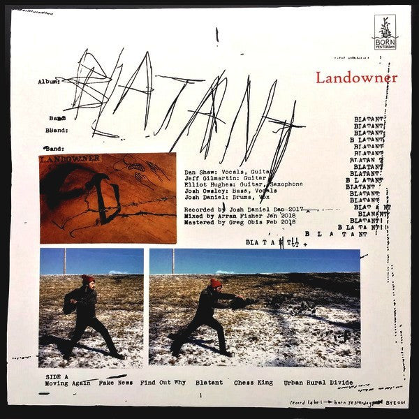 Landowner – Blatant LP vinyl record, image 2 of 4