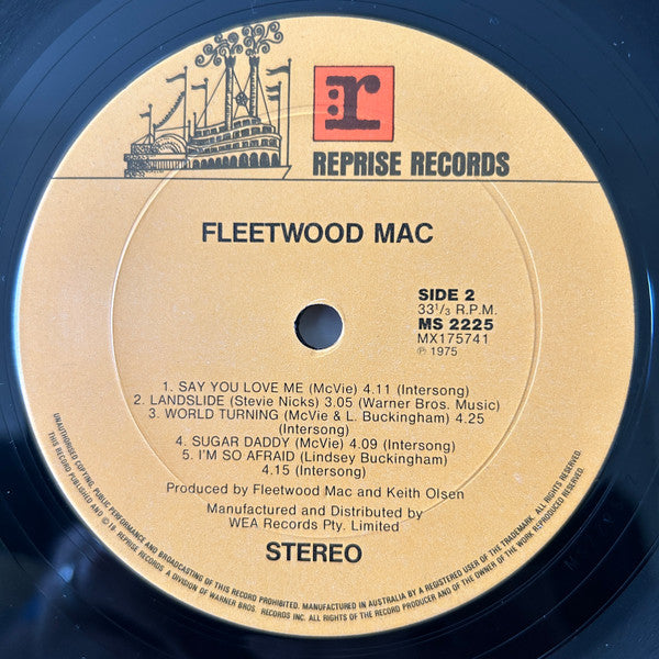 Fleetwood Mac – Fleetwood Mac LP vinyl record, image 4 of 4