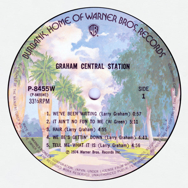 Graham Central Station – Graham Central Station LP vinyl record, image 3 of 6