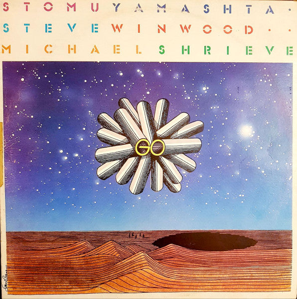 Stomu Yamash'ta, Steve Winwood, Michael Shrieve – Go LP vinyl record, image 1 of 4