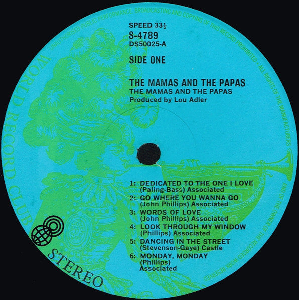 The Mamas & The Papas – The Mamas & The Papas LP vinyl record, image 3 of 6