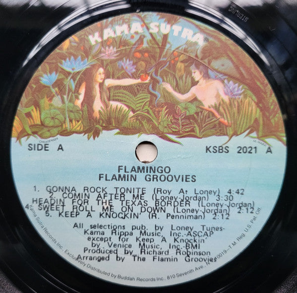 The Flamin' Groovies – Flamingo LP vinyl record, image 3 of 4