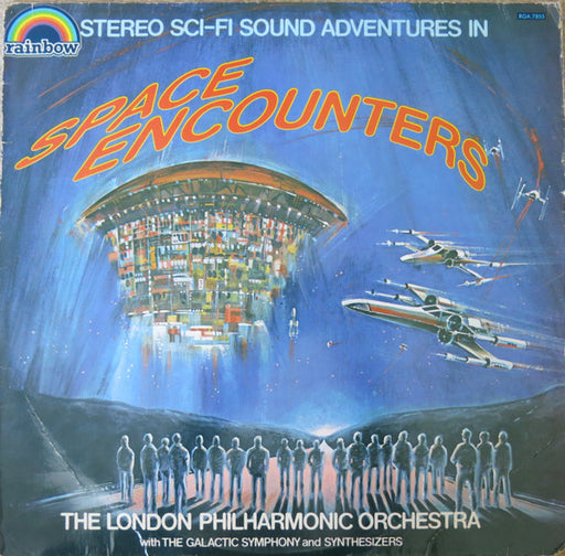 London Philharmonic Orchestra – Space Encounters (With The Galactic Symphony And Synthesizers) LP vinyl record, image 1 of 3