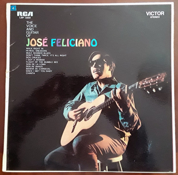 José Feliciano – The Voice and Guitar of José Feliciano LP vinyl record, image 1 of 4