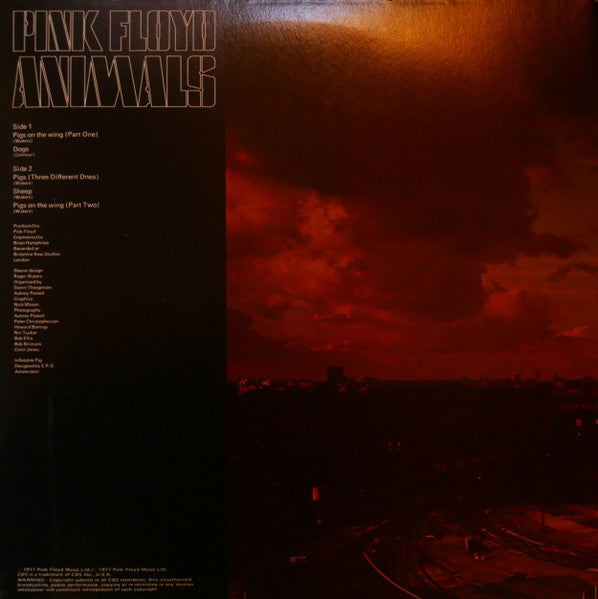 Pink Floyd – Animals LP vinyl record, image 4 of 6