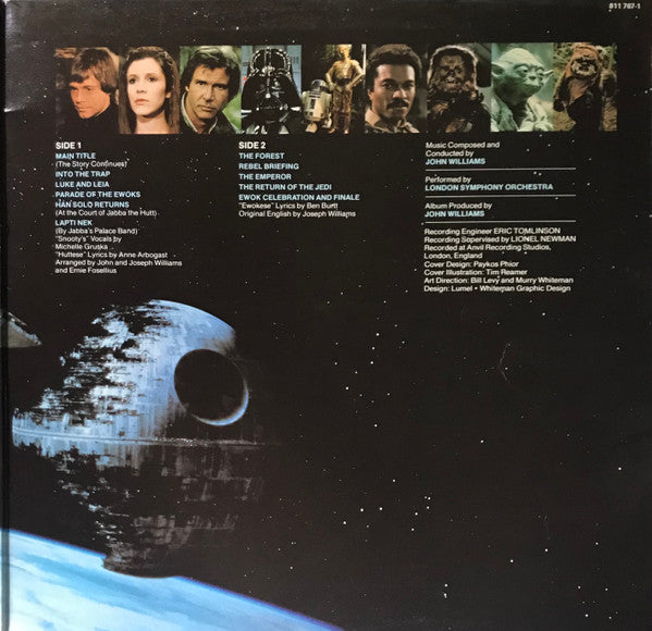 John Williams – Star Wars / Return Of The Jedi - The Original Motion Picture Soundtrack LP vinyl record, image 4 of 10
