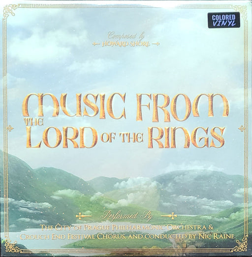 The City Of Prague Philharmonic Orchestra, Crouch End Festival Chorus – Music From The Lord Of The Rings Trilogy (3xLP) LP vinyl record, image 1 of 10