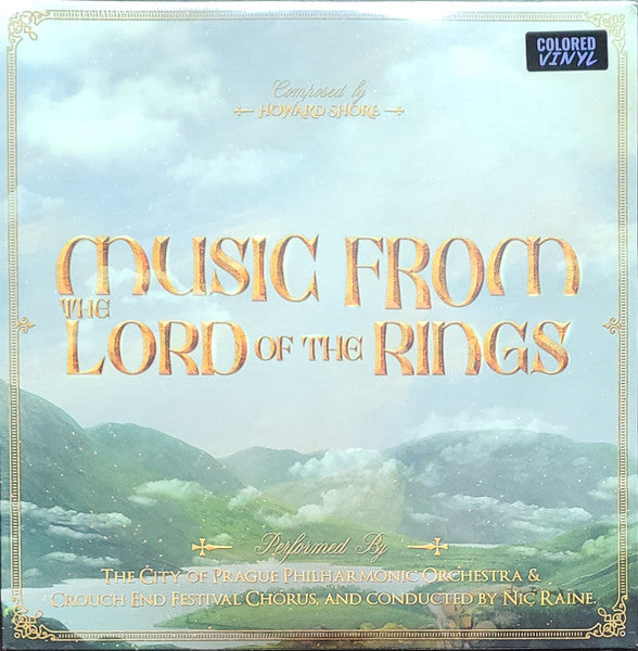 The City Of Prague Philharmonic Orchestra, Crouch End Festival Chorus – Music From The Lord Of The Rings Trilogy (3xLP) LP vinyl record, image 1 of 10