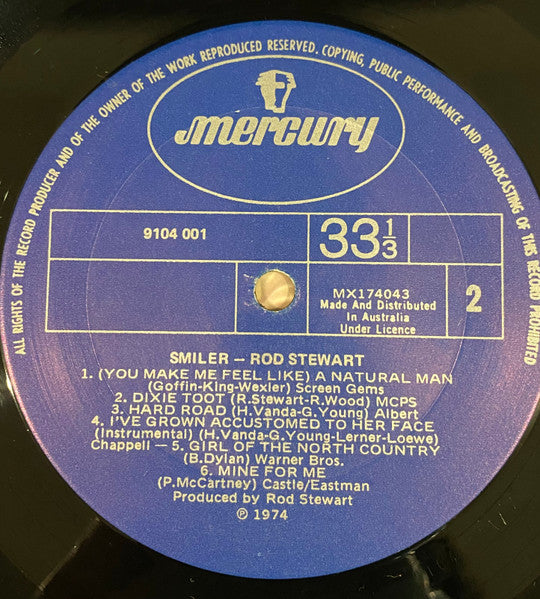 Rod Stewart – Smiler LP vinyl record, image 3 of 7