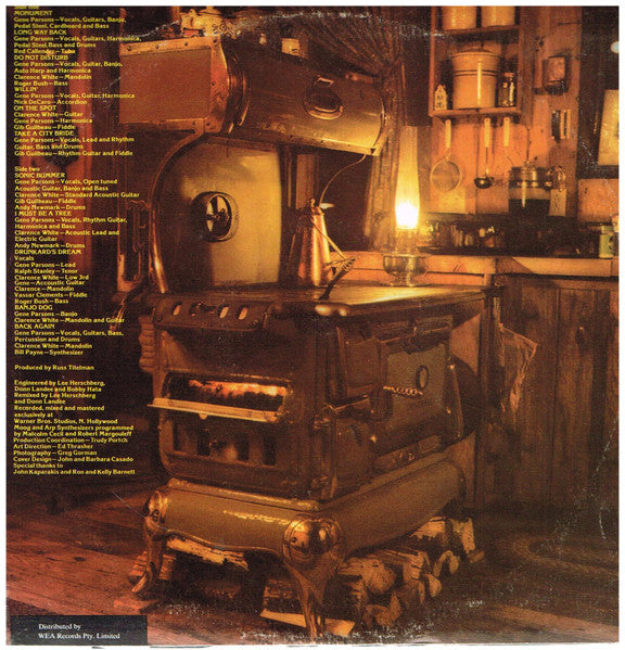 Gene Parsons – Kindling LP vinyl record, image 2 of 4