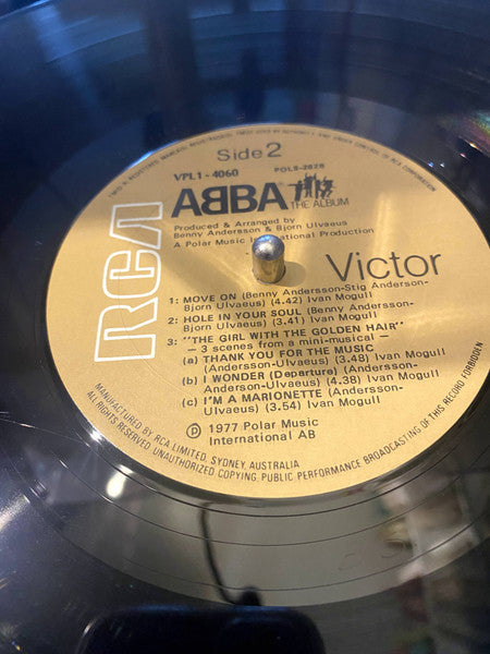 ABBA – The Album LP vinyl record, image 3 of 3