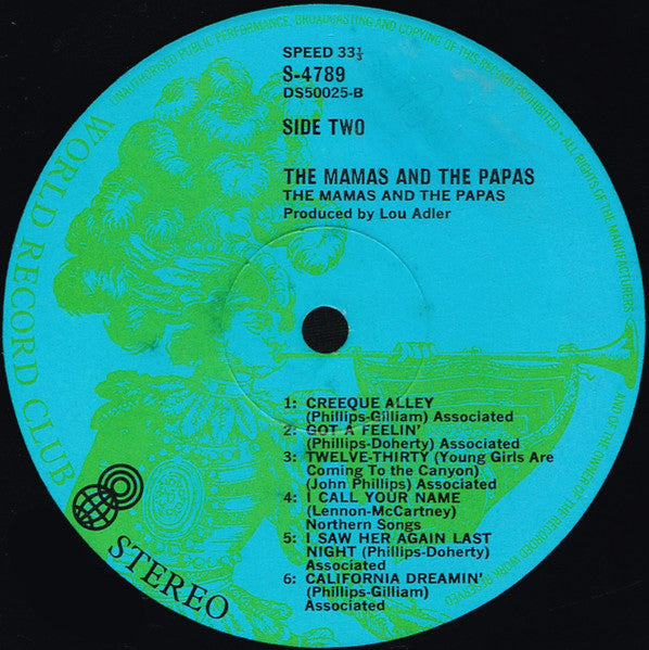 The Mamas & The Papas – The Mamas & The Papas LP vinyl record, image 4 of 6
