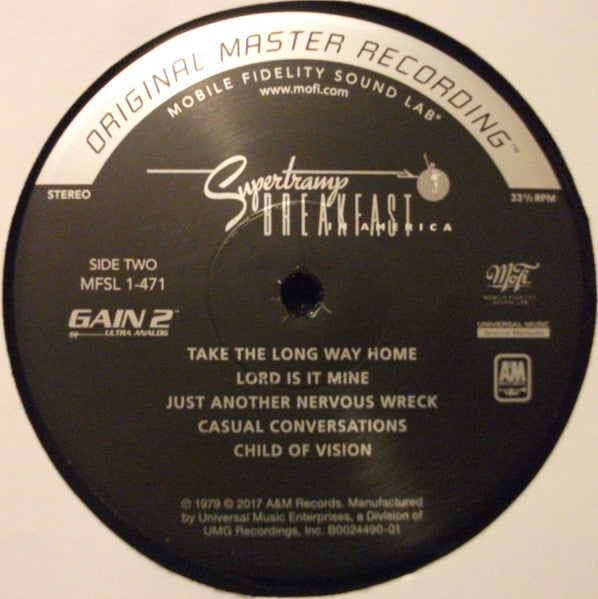 Supertramp – Breakfast In America LP vinyl record, image 6 of 7
