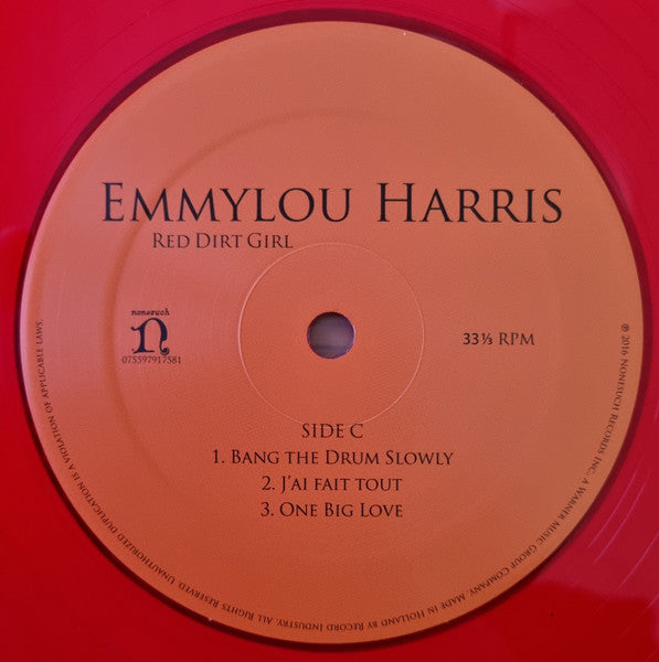 Emmylou Harris – Red Dirt Girl (2xLP) LP vinyl record, image 7 of 10