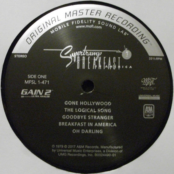 Supertramp – Breakfast In America LP vinyl record, image 5 of 7