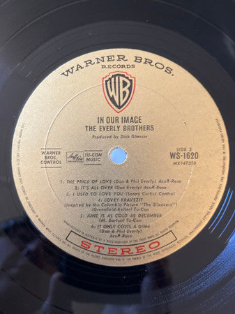 Everly Brothers – In Our Image LP vinyl record, image 3 of 3