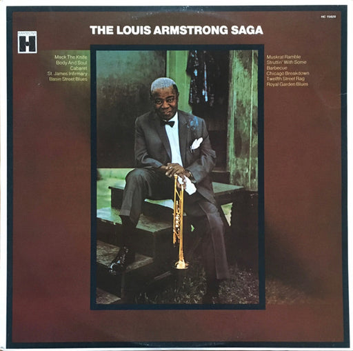 Louis Armstrong – The Louis Armstrong Saga LP vinyl record, image 1 of 4