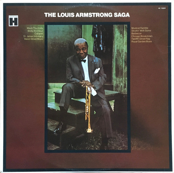 Louis Armstrong – The Louis Armstrong Saga LP vinyl record, image 1 of 4