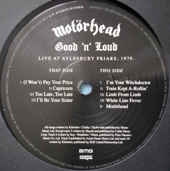 Motörhead – Overkill LP vinyl record, image 9 of 10