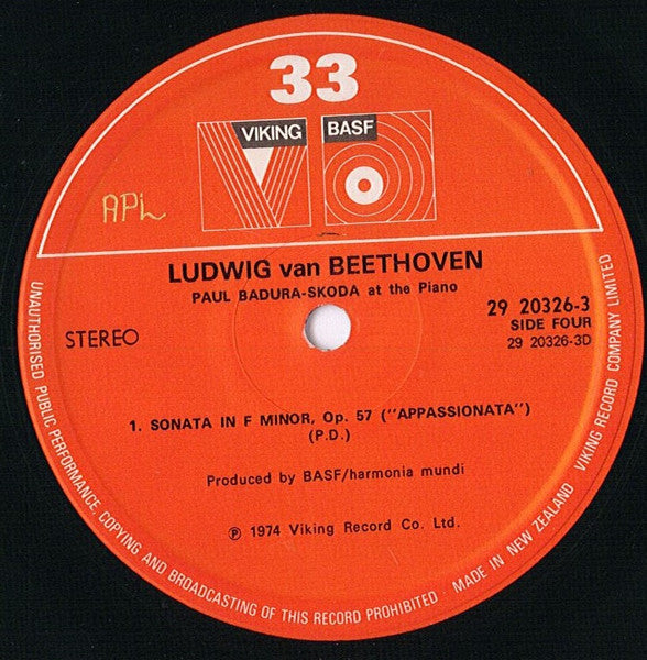 Paul Badura-Skoda – Ludwig Van Beethoven (2xLP) LP vinyl record, image 6 of 8