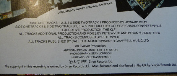 Pete Wylie & Wah! The Mongrel – Infamy! Or How I Didn't Get Where I Am Today LP vinyl record, image 8 of 8