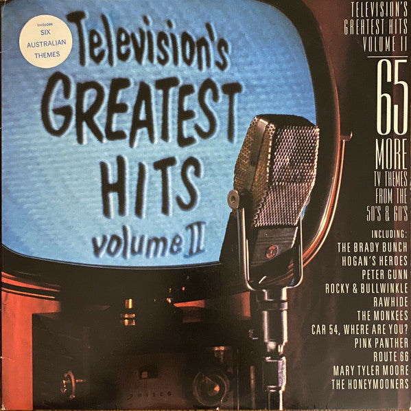 Various – Television's Greatest Hits, Volume II (2xLP) LP vinyl record, image 1 of 6