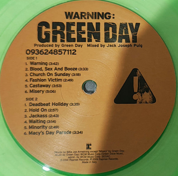 Green Day – Warning: LP vinyl record, image 7 of 7
