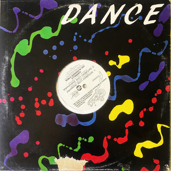 Cherrelle, Alexander O'Neal – Saturday Love (Extended Version) 12" vinyl record, image 3 of 5