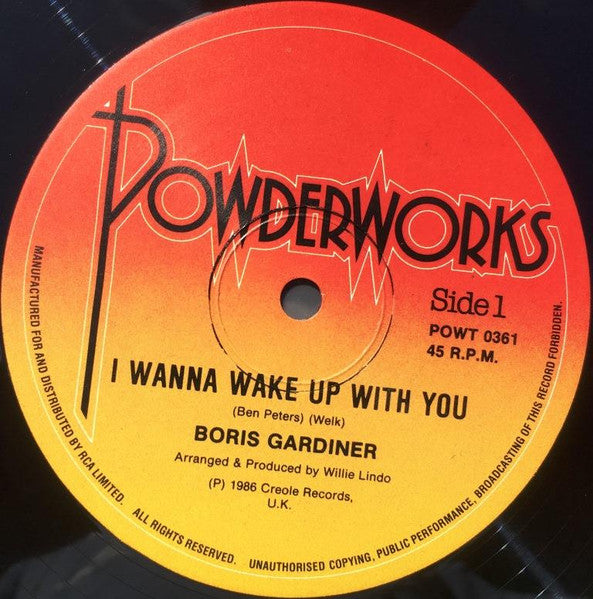 Boris Gardiner – I Want To Wake Up With You